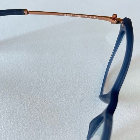 Tiffany & Co. TF2223-B Blue Opal Swarovski Cat Eye Eyeglass Frames main image 4